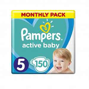 Pampers Active Baby Monthly Box S5 150ks