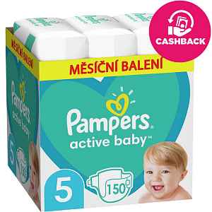 Pampers Active Baby Monthly Box S5 150ks