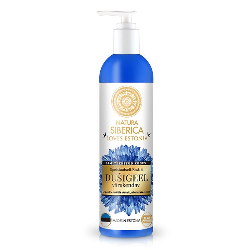 Natura Siberica Loves Estonia Osvěžující sprchový gel 400 ml