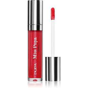 PUPA Milano Miss Pupa lesk na rty odstín 205 - Touch of Red 5 ml