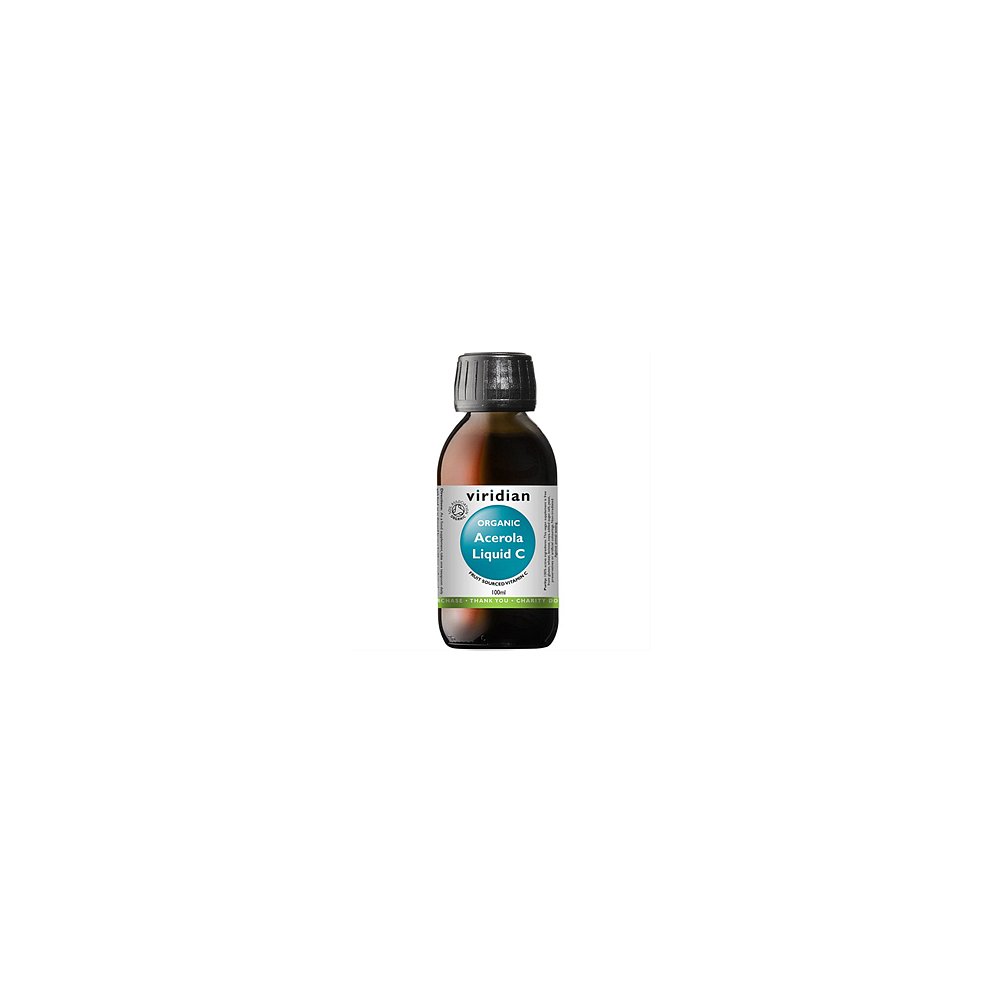 VIRIDIAN Nutrition organic acerola liquid C 100 ml
