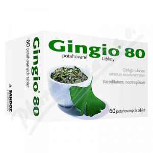 Gingio 80 perorální tablety film  60 x 80 mg