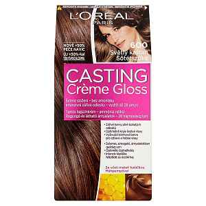 L'Oréal Paris Casting Crème Gloss světlý kaštan 600