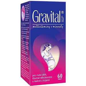 VitaHarmony Gravital tablety 60 pro těhot.a koj.ženy