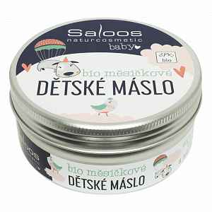 Saloos Bio Butter šlehané měsíčkové dětské máslo měsíček 150 ml