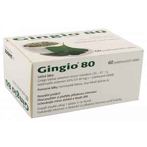 Gingio 80 perorální tablety film  60 x 80 mg