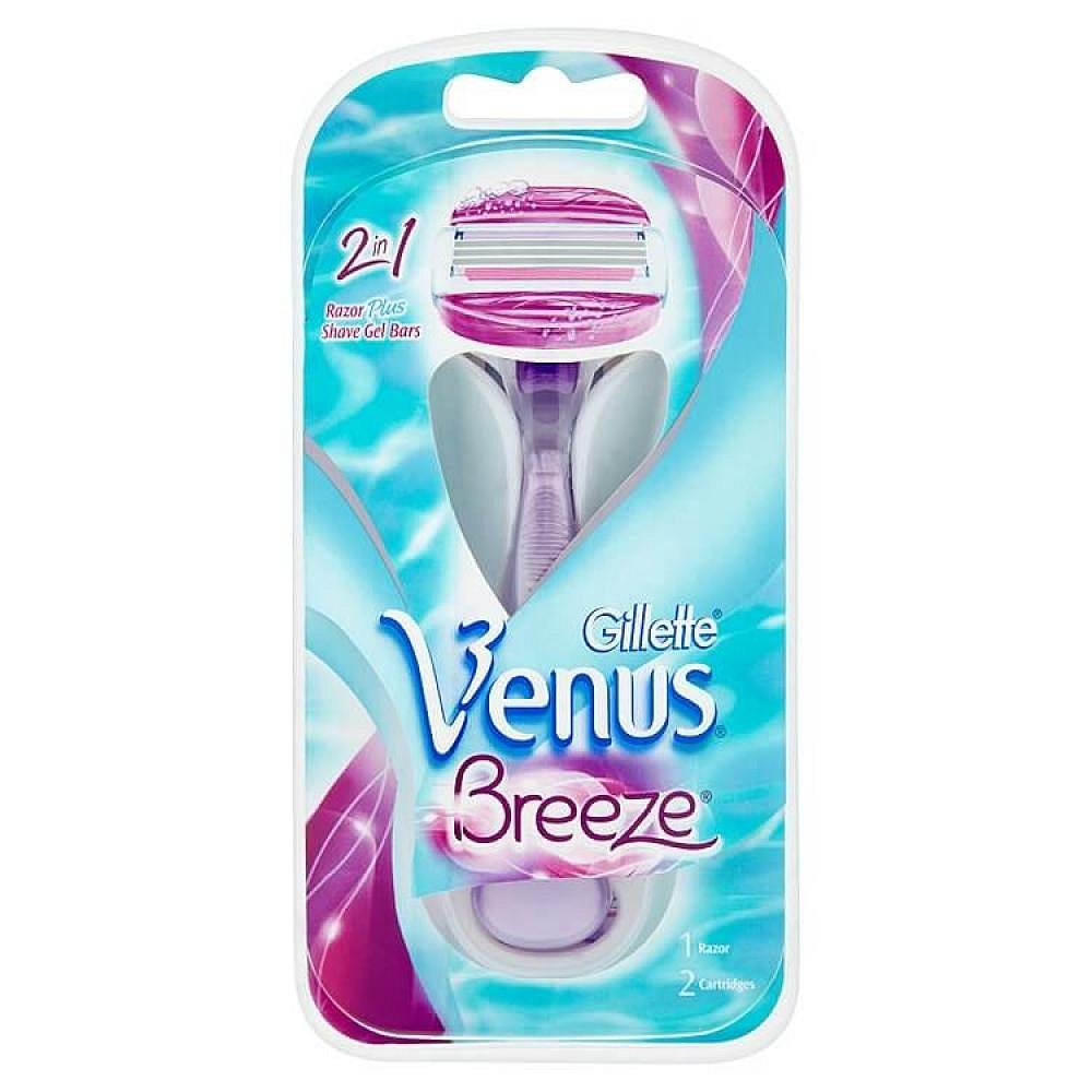 Gillette Venus Breeze holicí strojek +2 náhradní hlavice