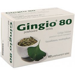 Gingio 80 perorální tablety film  60 x 80 mg