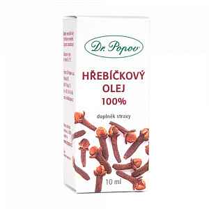 DR.POPOV Hřebíčkový olej 100% 10 ml