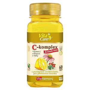 VitaHarmony C-komplex 1000mg tbl.60+echin.+šípek