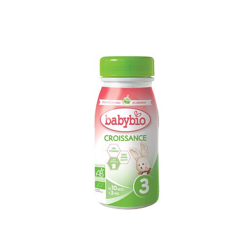 BABYBIO CROISSANCE 3 tekuté kojenecké bio mléko 0,25l