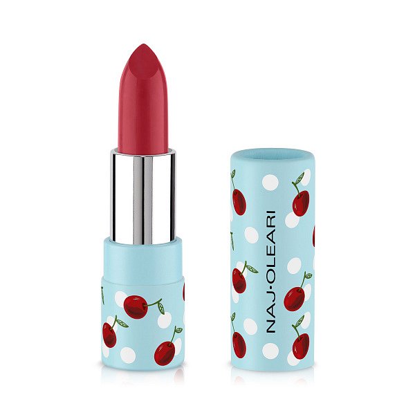 Naj-Oleari Natural Touch Lipstick saténová rtěnka  - 03 cherry red  3,8 g
