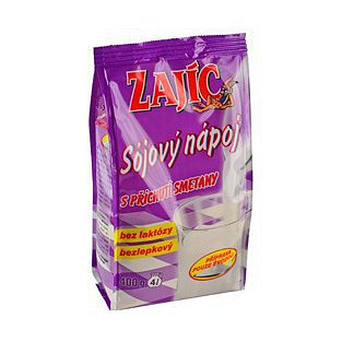 Sójový nápoj - Zajíc s příchutí smetany 400g sáček