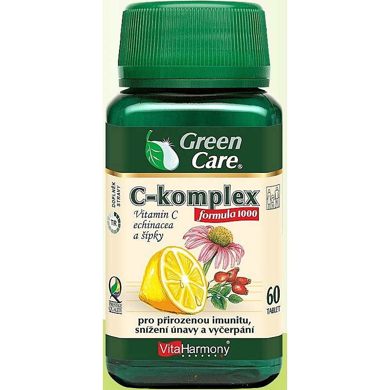 VitaHarmony C-komplex 1000mg tbl.60+echin.+šípek