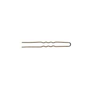 Vlnitá vlásenka Eurostil Professional - 6,5 cm, bronzová - 20 ks (07131)