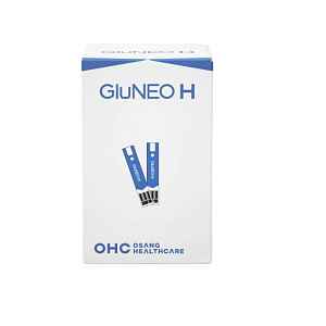 GluNEO H Testovací proužky Testovací proužky pro měření hladiny krevní glukóz