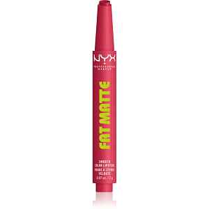 NYX Professional Makeup Fat Matte balzám na rty s matujícím efektem Pink Puff 2 g