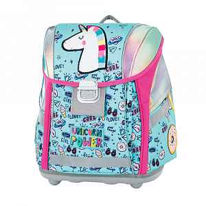 Oxybag Školní batoh PREMIUM LIGHT Unicorn iconic