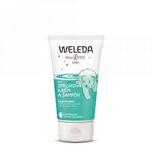 2 v 1 Sprchový krém a šampon Čarovná máta 150 ml