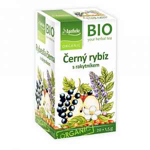 Apotheke BIO Ovocný čaj černý rybíz s rakytníkem 20x1.5g