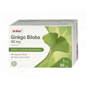 Dr. Max Ginkgo biloba 60 mg 60 kapslí