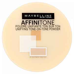 Maybelline Affinitone Powder 17 Rose Beige pudr 9 g