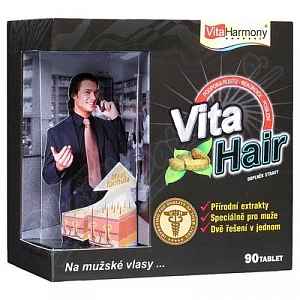VitaHarmony VitaHair vlas. stimulátor muži tbl.90