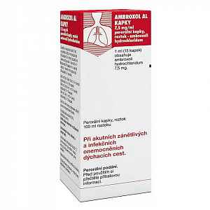 Ambroxol Al 7,5mg/ml kapky 100ml