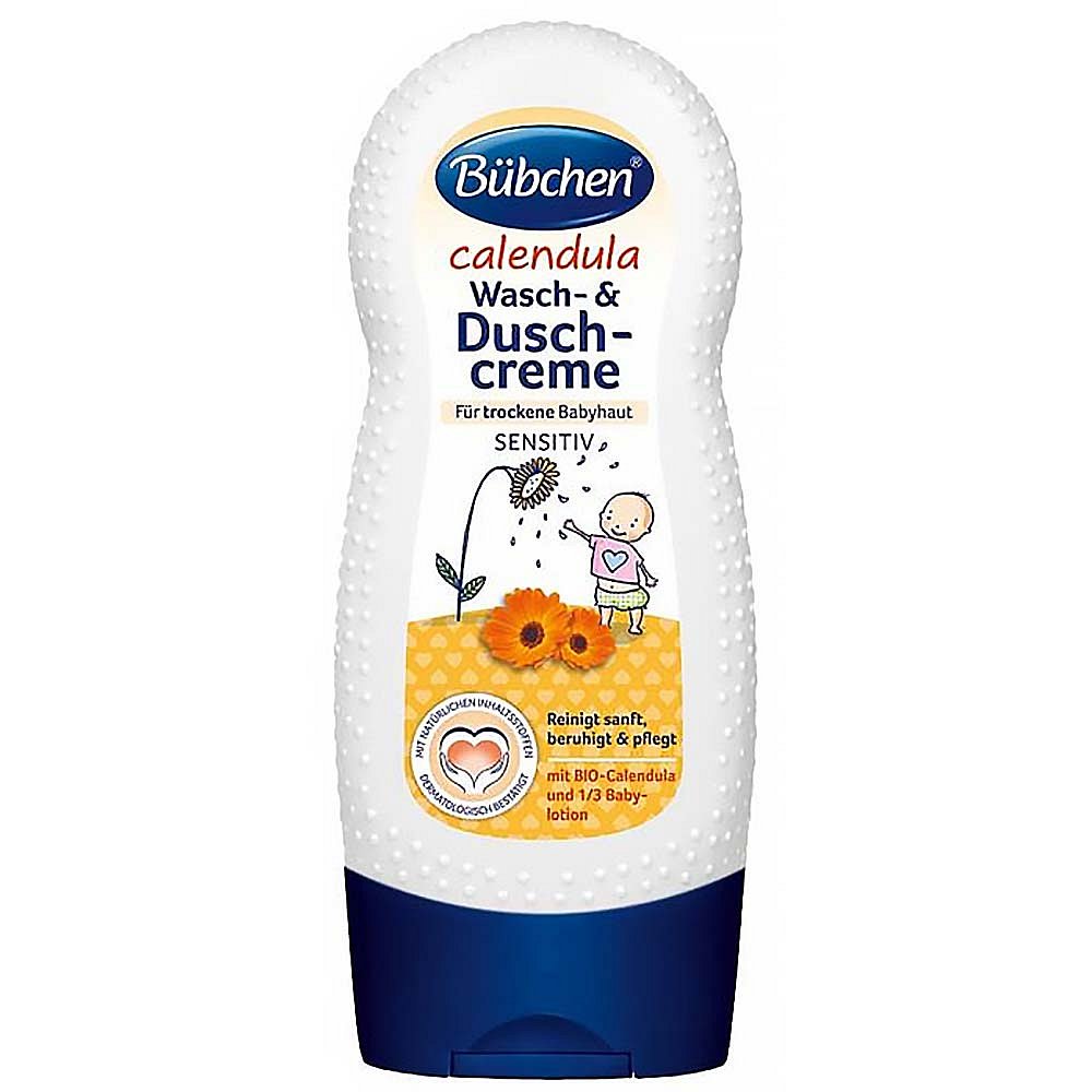 BÜBCHEN Měsíčkový Mycí a sprchový krém 230 ml