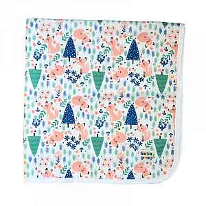 GaGa's pleny Přebalovací podložka Liška v lese