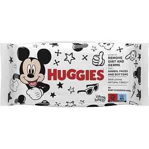 HUGGIES Mickey Mouse vlhčené ubrousky 56ks