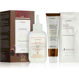 Korres Argan Oil permanentní barva na vlasy s arganovým olejem odstín 6.4 Copper Dark Blonde 50 ml