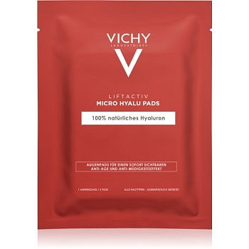 Vichy Liftactiv Collagen Specialist vyhlazující oční maska s kyselinou hyaluronovou 2 ks