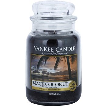 Yankee Candle Black Coconut vonná svíčka Classic velká 623 g