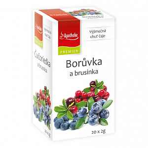 Apotheke Borůvka a brusinka čaj 20x2g n.n.