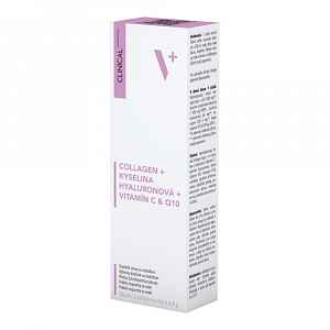 Clinical Collagen + kys. hyaluronová + vit.C & Q10 3x8,8 g