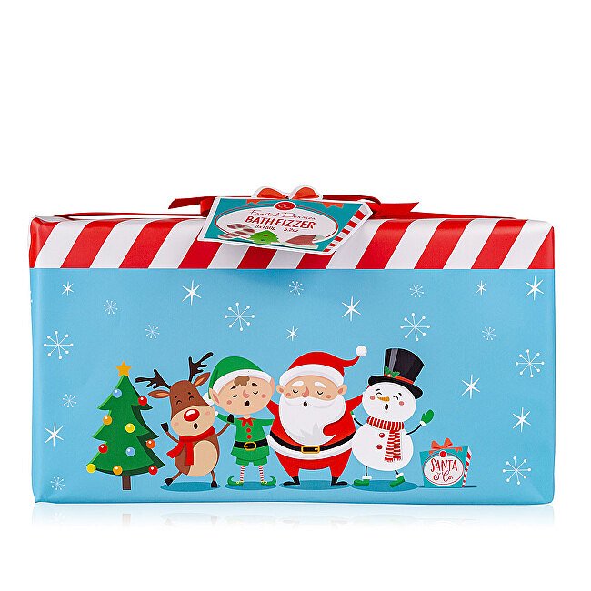 Dárková sada šumivých bomb Santa a Co.