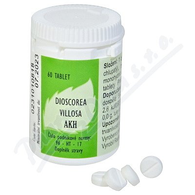 Dioscorea villosa AKH por.tbl.60