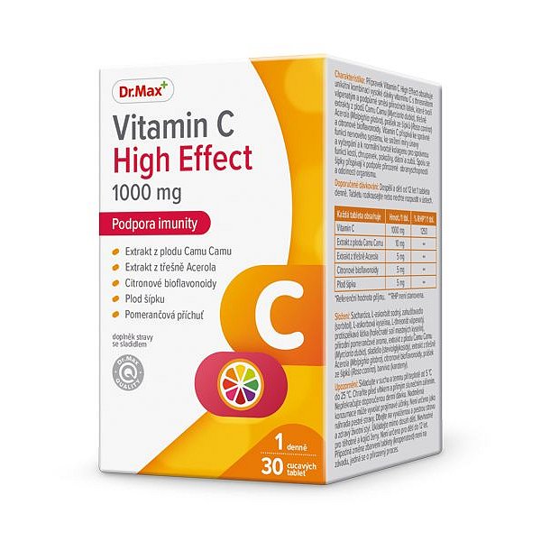 Dr.Max Vitamin C High Effect 1000 mg 30 tablet