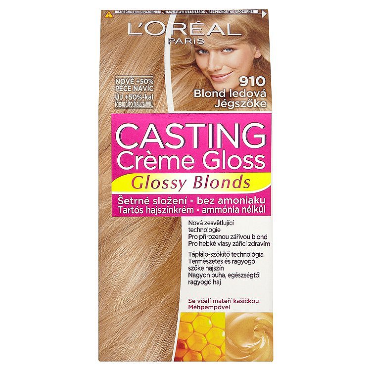 L'Oréal Paris Casting Crème Gloss Glossy Blonds blond ledová 910