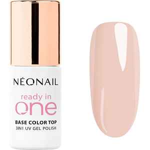 NEONAIL Ready In One 3in1 UV Gel Polish gelový lak na nehty s diamantovým práškem odstín 03 One Apricot 7.2 ml