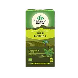 Organic India Tulsi Moringa BIO, 25 sáčků