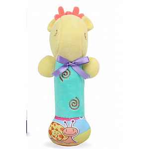 Sale Plyšové chrastítko, Baby Giraffe - modré