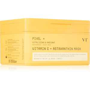 VT Cosmetics Vitamin C Astaxanthin Mask rozjasňující hydratační maska pro sjednocení barevného tónu pleti velké balení 30 ks