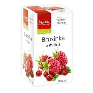 Apotheke Brusinka a malina čaj 20x2g n.n.