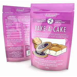 Bezlepková směs na pečení BAKE-A-CAKE 750 g Adveni 750 g