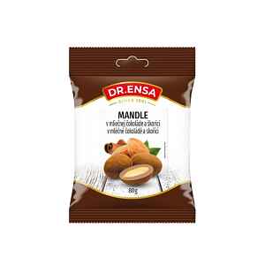 Dr. Ensa mandle v mléčné čokoládě se skořicí 80 g