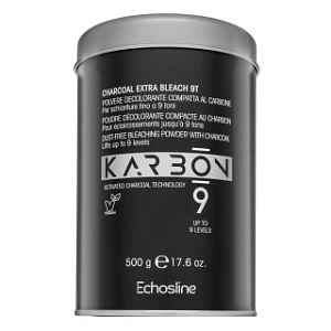 Echosline Karbon 9 Dust-Free Bleaching Powder with Charcoal pudr pro zesvětlení vlasů 500 g