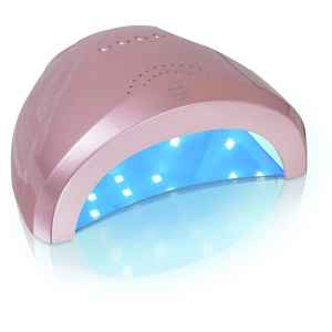 NaniNails Rose Gold LED lampa pro úpravu gelových nehtů 1 ks