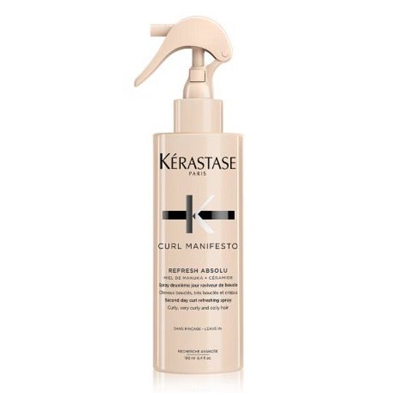 Osvěžující sprej pro vlnité a kudrnaté vlasy Curl Manifesto (Refresh Absolu Spray) 190 ml